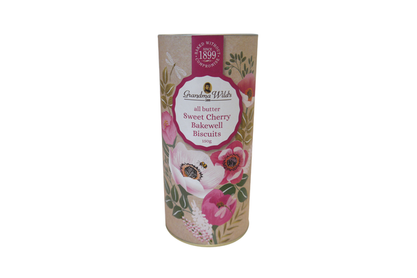 Grandma Wild's Floral Botanical Biscuit Tubes