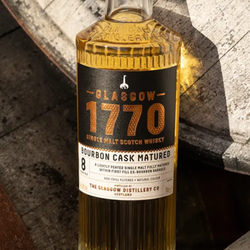 Glasgow 1770 Bourbon Cask Matured 54% Single Malt Scotch Whisky 70cl