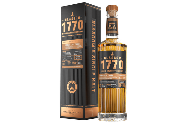 Glasgow 1770 Cognac Cask Finish 58% Single Malt Scotch Whisky 70cl