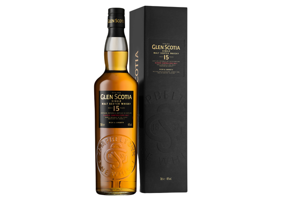 Glen Scotia 15 Year Old 46% Single Malt Scotch Whisky 70cl