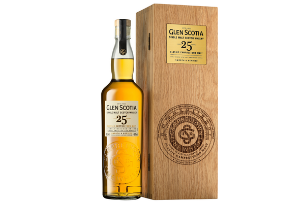 Glen Scotia 25 Year Old 48.8% Single Malt Scotch Whisky 70cl - 10% OFF