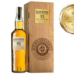 Glen Scotia 25 Year Old 48.8% Single Malt Scotch Whisky 70cl - 10% OFF