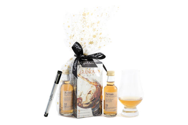 Arran 10 Year Old Whisky Miniature with Tasting Glass and Pipette