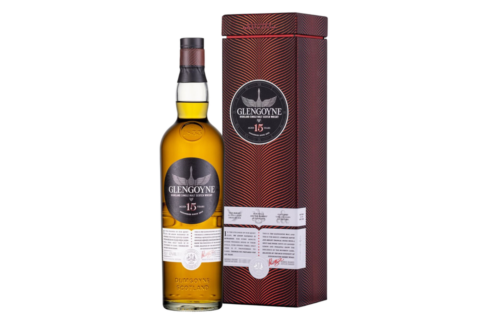 Glengoyne 15 Year Old 43% Single Malt Scotch Whisky 70cl xx