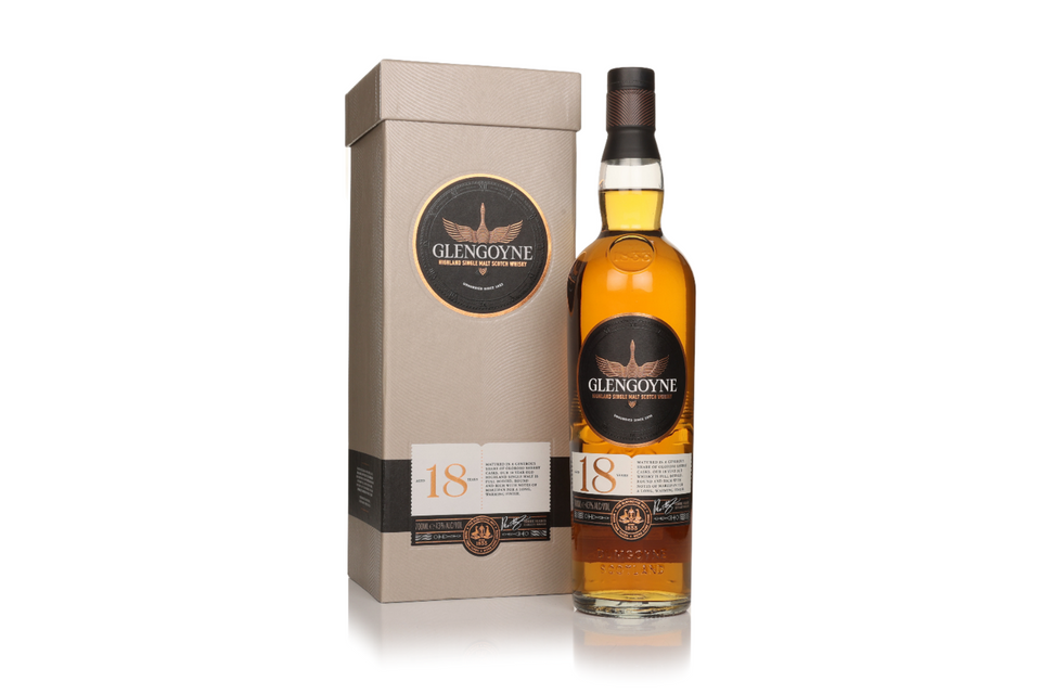 Glengoyne 18 Year Old 43% Single Malt Scotch Whisky 70cl xx