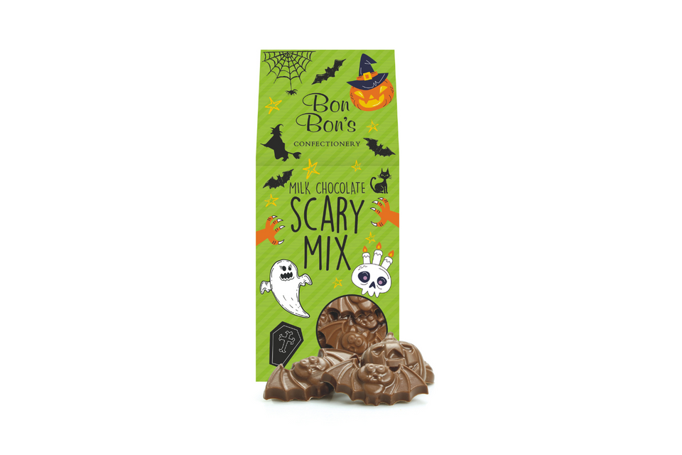 Scary Mix of Solid Milk Chocolate Shapes xx