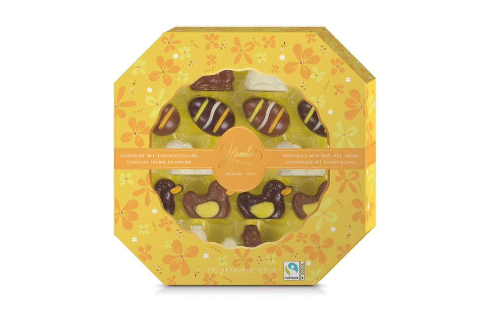Hamlet Belgian Chocolate Praline Filled Colourful Easter Figurines xx