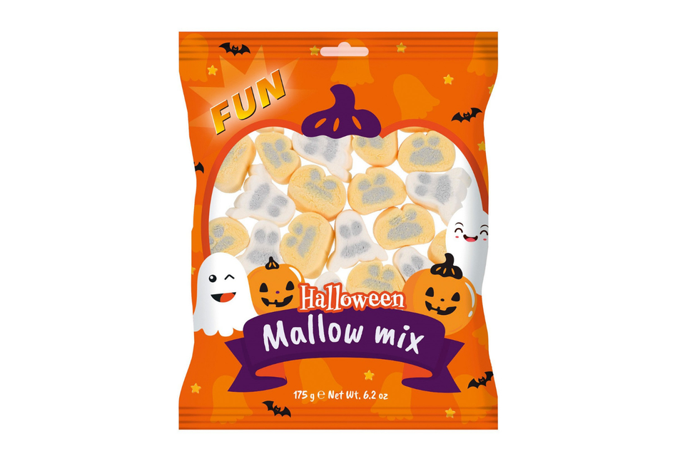 Halloween Ghost & Pumpkin Mallow Mix xx