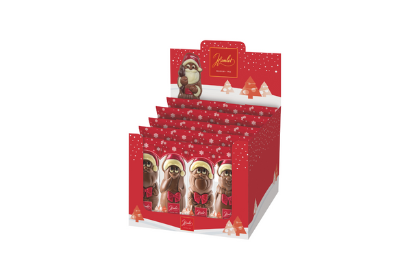 Hamlet Hollow Belgian Chocolate Christmas Figures