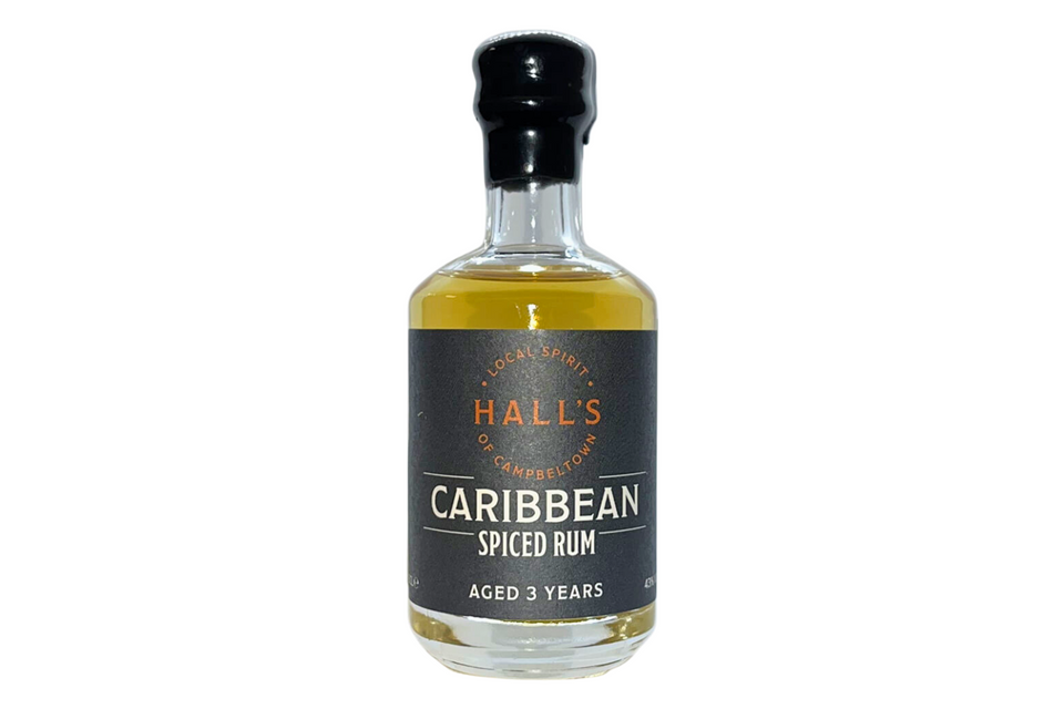 Hall's 3 Year Old Caribbean Spiced Rum 5cl xx