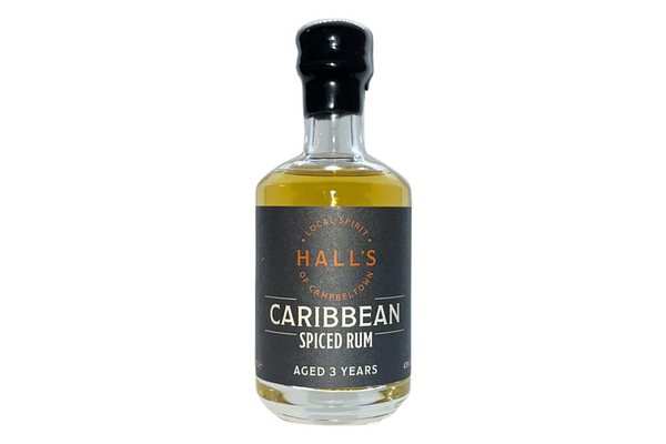 Hall's 3 Year Old Caribbean Spiced Rum 5cl