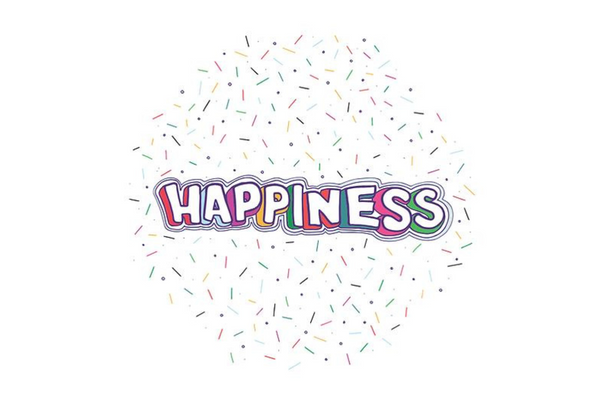 Happiness Fridge Magnet and Coaster