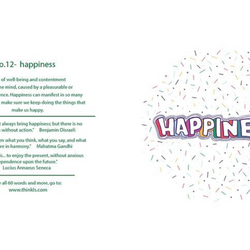 Happiness Fridge Magnet and Coaster