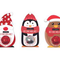 Christmas Character Hot Chocolate Bombs