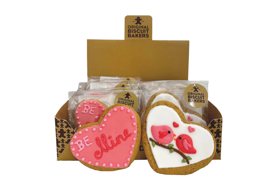 Gingerbread Love Birds & Hearts xx