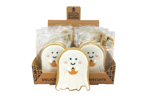 Halloween Iced Ghost Sugar Cookie