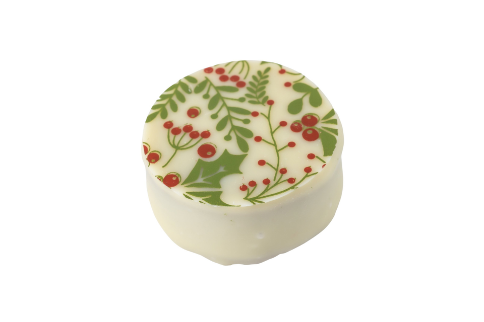 Dark Chocolate Mousse in White Chocolate