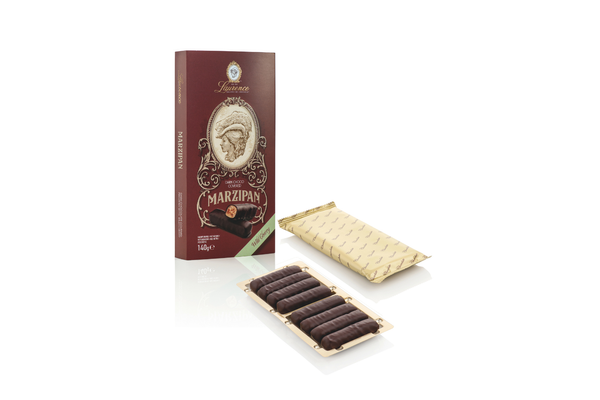 Laurence Dark Chocolate Coated Wild Cherry Marzipan