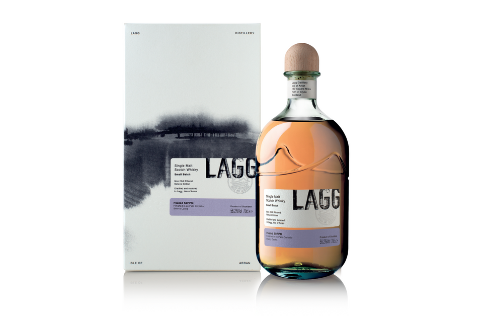 Lagg Palo Cortado Finish Small Batch Release 56.2% Single Malt Scotch Whisky 70cl - NEW xx