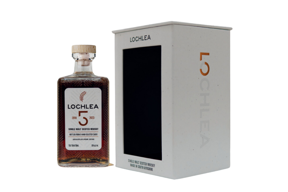 Lochlea 5 Year Old 50% Single Malt Scotch Whisky 70cl - January 2024 Release xx