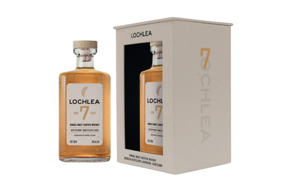 NEW - Lochlea 7 Year Old 50% Single Malt Scotch Whisky 70cl