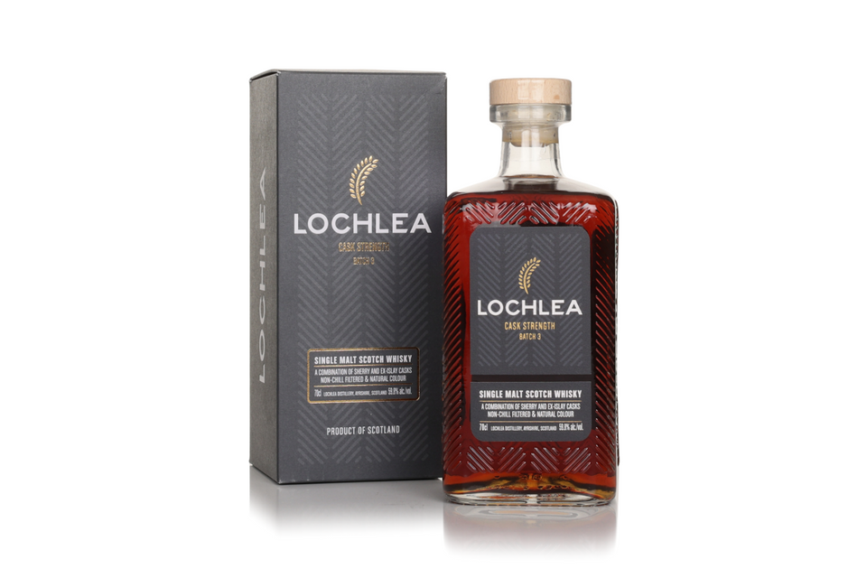 Lochlea Cask Strength Batch 3 59.8% Single Malt Scotch Whisky 70cl xx