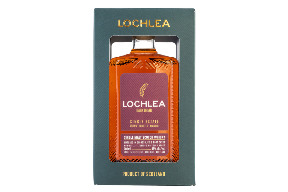 Lochlea Single Estate Dark Briar 46% Single Malt Scotch Whisky 70cl - NEW xx
