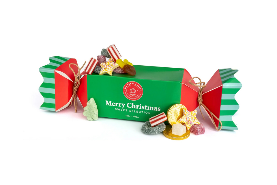 Giant Merry Christmas Sweet Selection Cracker xx