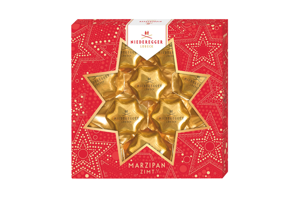 Niederegger Dark Chocolate Christmas Stars xx