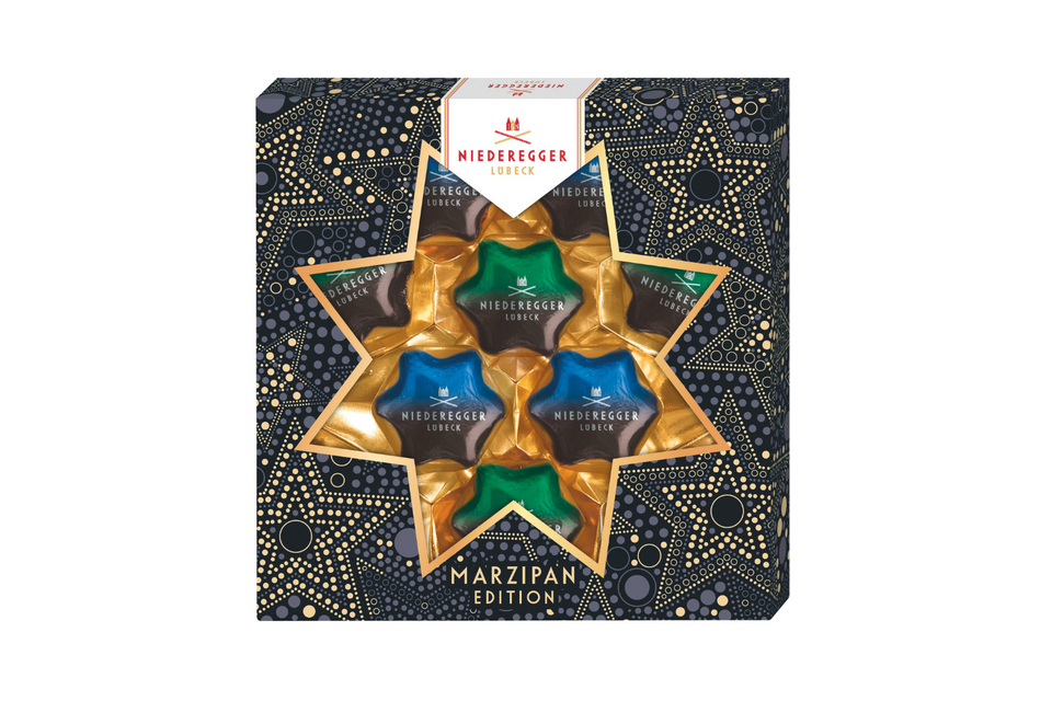 Niederegger Walnut & Cashew Marzipan Stars xx