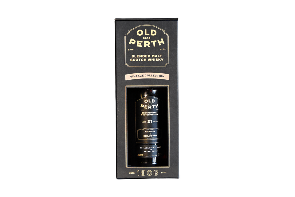 Old Perth 21 Year Old Limited Edition Vintage Collection 43.6% Blended Malt Scotch Whisky 70cl xx