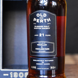 Old Perth 21 Year Old Limited Edition Vintage Collection 43.6% Blended Malt Scotch Whisky 70cl