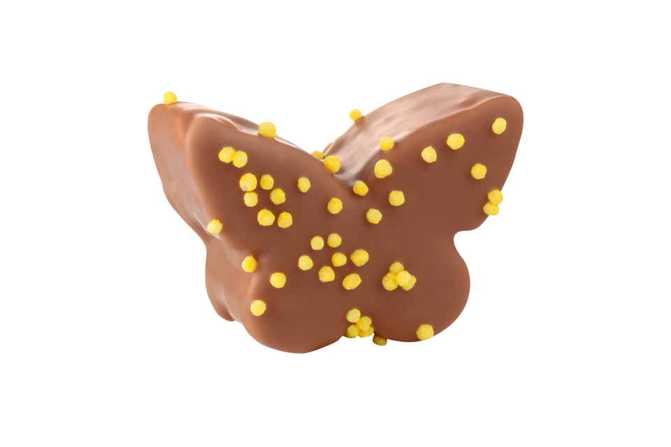 Milk Chocolate Covered Marshmallow Butterfly