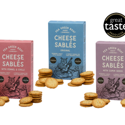 Cheese Sablés from The Pea Green Boat