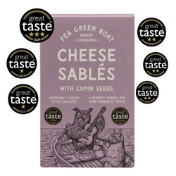 Cheese Sablés from The Pea Green Boat