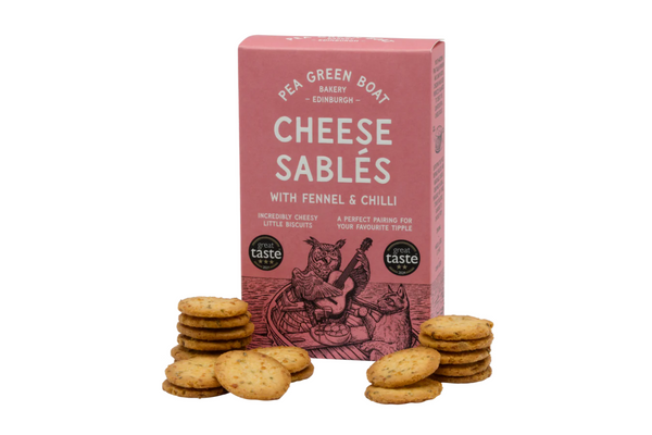 Cheese Sablés from The Pea Green Boat
