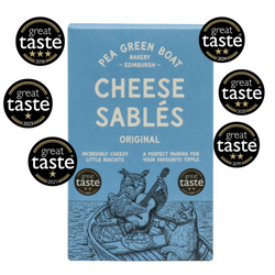 Cheese Sablés from The Pea Green Boat