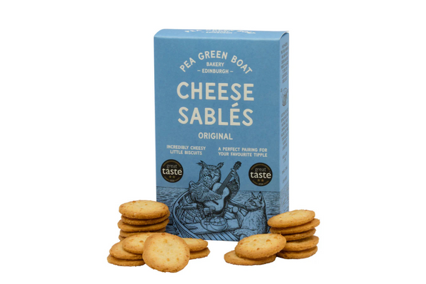 Cheese Sablés from The Pea Green Boat