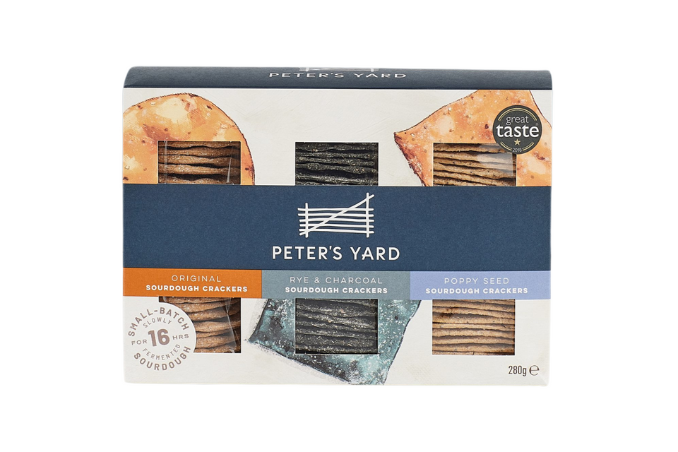 Peter's Yard Crispbread Sourdough Crackers Selection xx