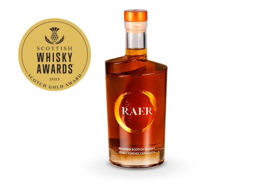 RAER Pedro Ximénez Expression 40% Blended Scotch Whisky 70cl xx