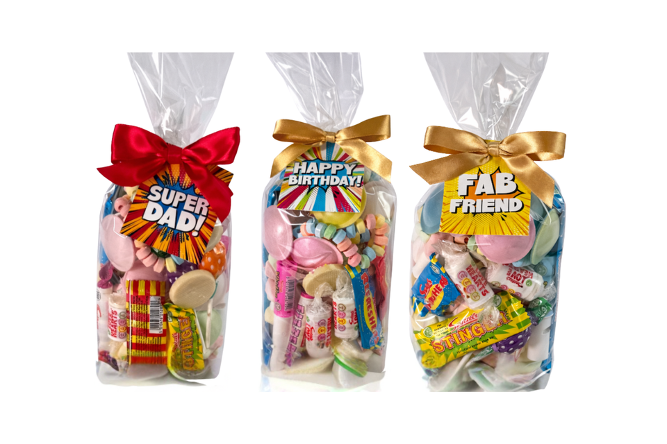 Retro Sweets Gift Bags xx
