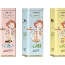 Rippa Gift Tins of Soft Almond Cookies