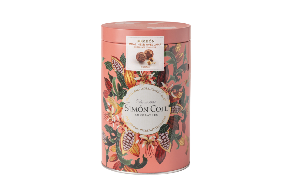 Gift Tin of Hazelnut Milk Chocolates xx
