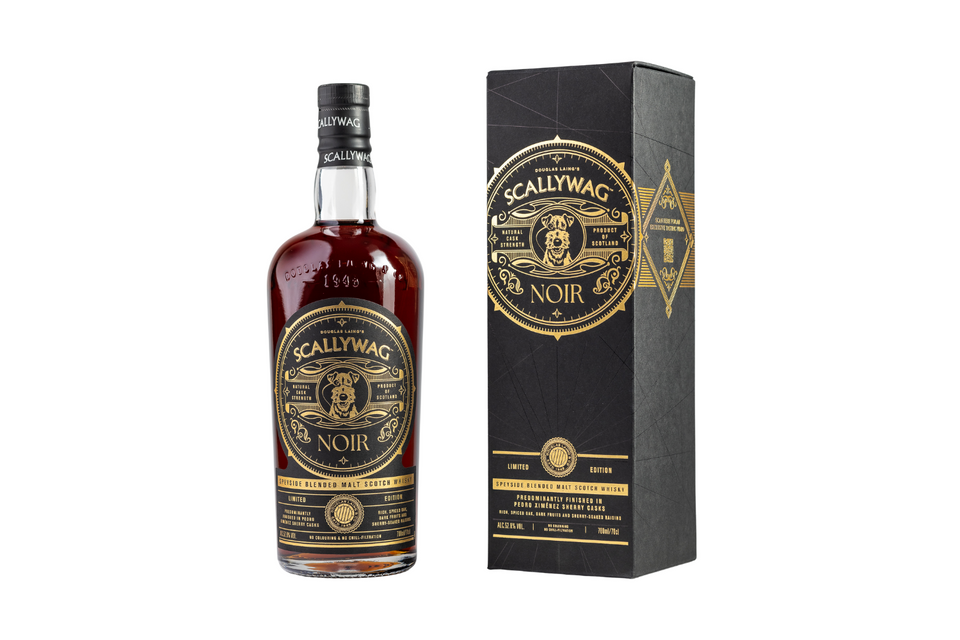 Scallywag Noir Cask Strength 52.8% Speyside Blended Malt Whisky 70cl xx