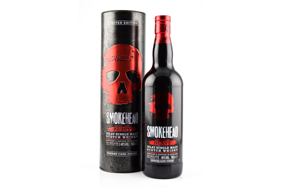 Smokehead Sherry Cask Blast Islay 48% Single Malt Scotch Whisky 70cl xx