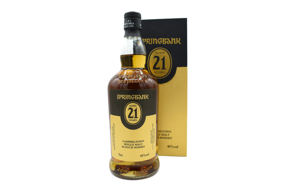 Springbank 21 Year Old 46% Single Malt Scotch Whisky 70cl  | Campbeltown Whisky xx