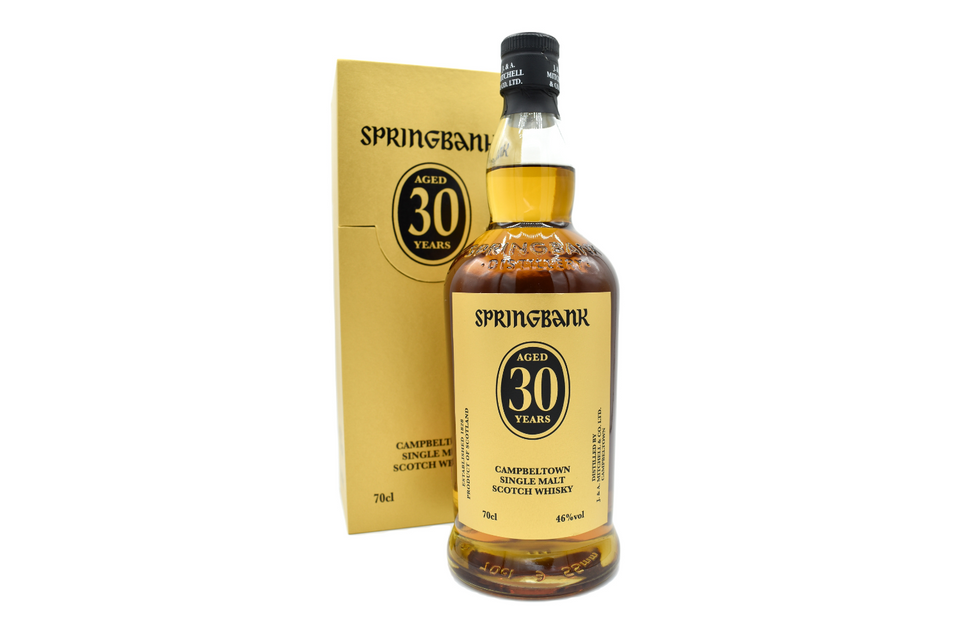 Springbank 30 Year Old 46% Single Malt Scotch Whisky 70cl xx