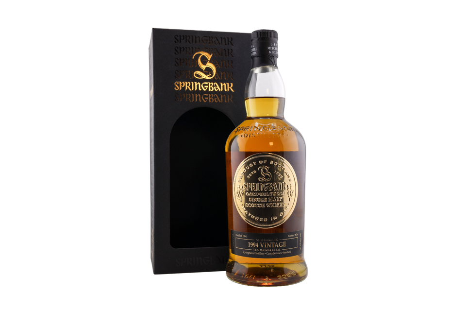 Springbank 1994 Vintage 45.10% Single Malt Scotch Whisky 70cl | Campbeltown Whisky xx