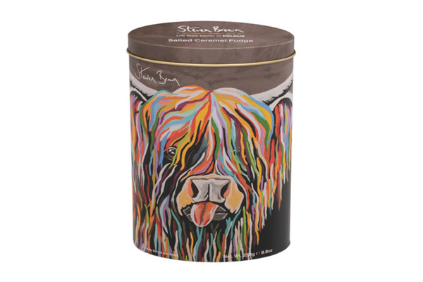 Senga McCoo Salted Caramel Fudge Oval Gift Tin