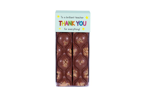 Thank You Teacher Salted Caramel Chocolate Barrel Bar